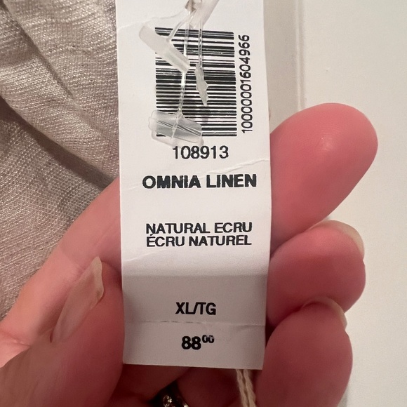 Aritzia Wilfred Omina Linen Drawstring Shorts - Picture 5 of 10